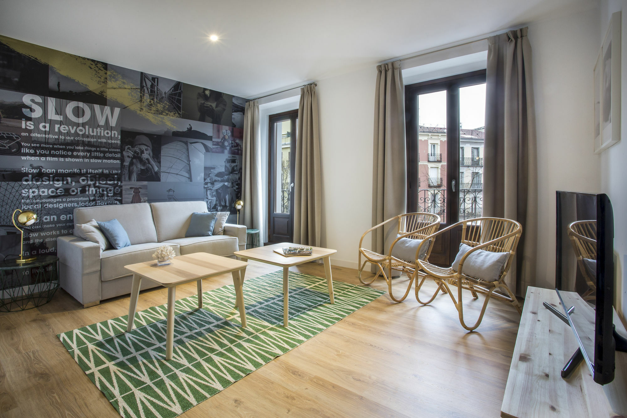 Slow Suites Luchana Madrid Eksteriør bilde